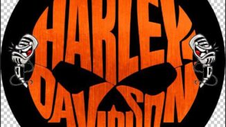 Harley Davidson Coaster Orange Design – 55cm