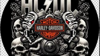 Harley Davidson Coaster AC/DC Exclusive Design – 55cm