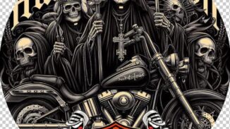 Harley Davidson Coaster Motorbike Design – 55cm