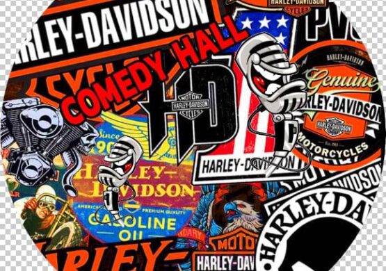 Harley Davidson Coaster Logo Design – 55cm
